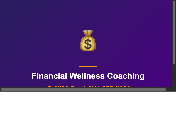 Financial Wellness Coaching