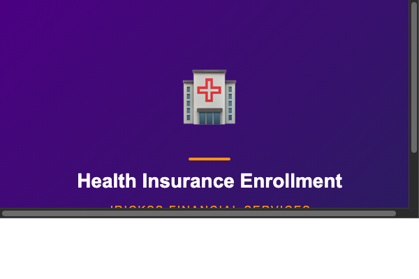 Health Insurance Enrollment
