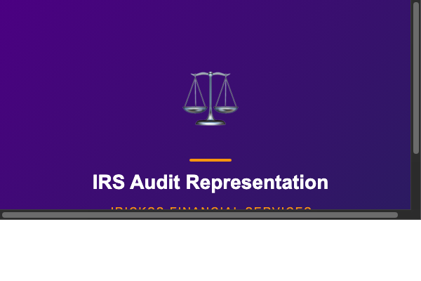 IRS Audit Representation